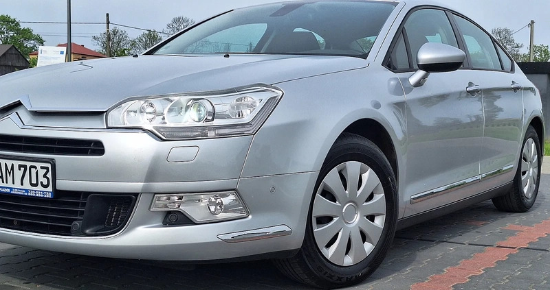 Citroen C5 cena 22900 przebieg: 154000, rok produkcji 2008 z Słomniki małe 704